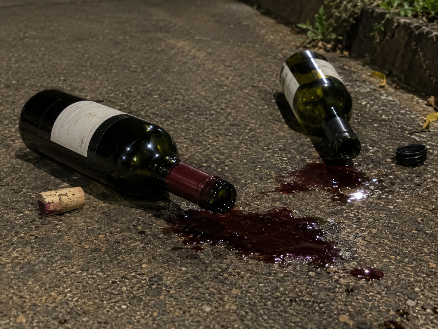 Após beber duas garrafas de vinho, mulher é presa após acidente de trânsito 